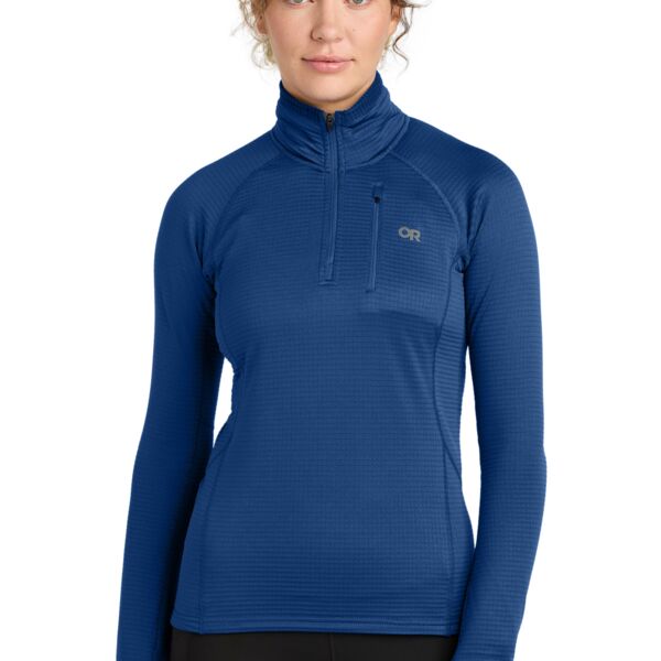 Women's Tech Grid 1/4 Zip Fleece Thumbnail