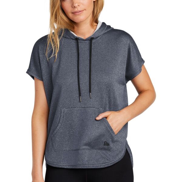 Women's Performance Terry Short Sleeve Hoodie Thumbnail